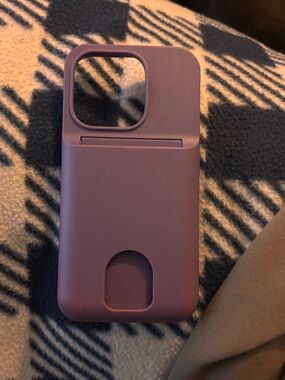 Purple Phone Case with Card Slot - Unbranded